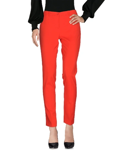 Michael Kors Casual Trousers In Red