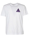 Palm Angels Palm Icon T-shirt In White Purple