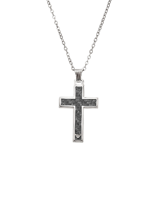 armani silver chain