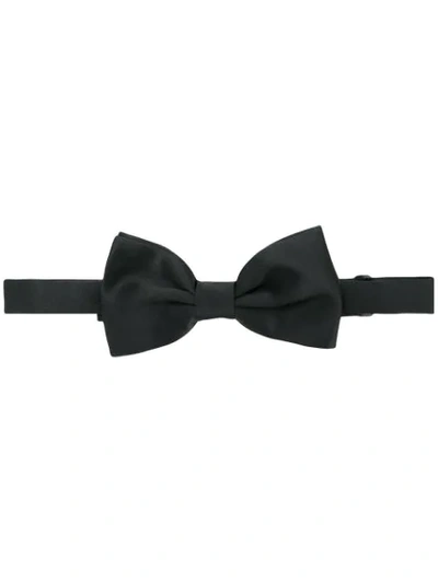 Tagliatore Classic Bow Tie In Black