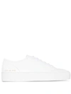 Common Projects Tournament Low Platform Super Sneaker In White