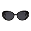 TAKAHIROMIYASHITA THE SOLOIST Black Kurt Sunglasses,SA.0002SS18