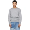 COMME DES GARÇONS SHIRT COMME DES GARCONS SHIRT GREY WOOL INTARSIA SWEATER,S26519