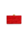 EDIE PARKER Jean Acrylic Box Clutch