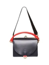 SACAI Hybrid Leather Coin Purse Satchel