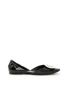 ROGER VIVIER CHIPS BALLERINAS,10536430