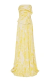 YEON M'O EXCLUSIVE CLIORA FLORAL JACQUARD GOWN,10219N306