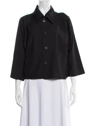 Pre-owned 132 5. Issey Miyake 2015 Jacket In Black
