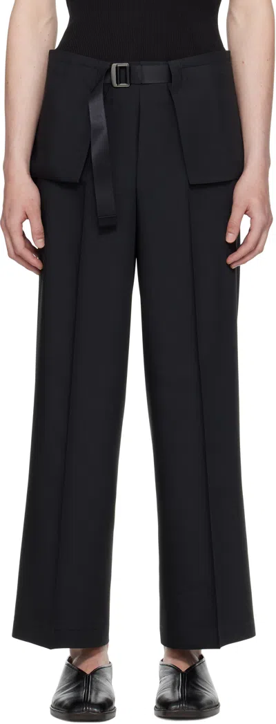 132 5. Issey Miyake Black Box Composition Solid Trousers