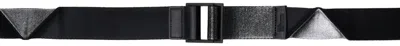 132 5. Issey Miyake Black Standard Reversible Belt