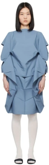 132 5. Issey Miyake Blue No. 7 Midi Dress In 72 Blue