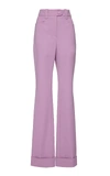 ELEANOR BALFOUR SANDRA HIGH WAISTED CUFFED PANTS,EAW18-062