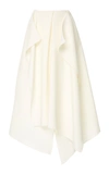YEON M'O EXCLUSIVE PHOEBE PLEATED WOOL AND SILK-BLEND MIDI SKIRT,5148S006
