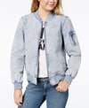 LEVI'S ACID-WASH BOMBER JACKET