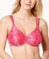 Wacoal Awareness Underwire Bra In Pink Peacoat