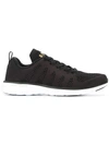 Apl Athletic Propulsion Labs Techloom Lace-up Sneakers In Black/24k Melange