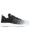 Apl Athletic Propulsion Labs Techloom Pro Knit Running Shoe In Black