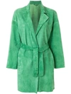 SYLVIE SCHIMMEL GABRIELLE COAT,GABRIELLESUEDE12768693