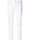 7 FOR ALL MANKIND 7 FOR ALL MANKIND SKINNY TROUSERS - WHITE,SL4V150YE12766204