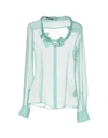 PINKO Solid color shirts & blouses,38684785LC 4