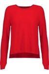 RAG & BONE WOMAN RIBBED CASHMERE SWEATER RED,US 1071994536316595