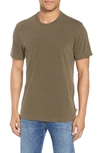 James Perse Crewneck Jersey T-shirt In Earth