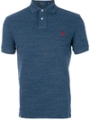 Polo Ralph Lauren Classics Mens Medium Blue Custom Fit Polo In Blue