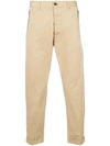 Dsquared2 Hockney Fit Trousers In Neutrals