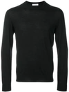 Cruciani Long Sleeved Sweatshirt In Black