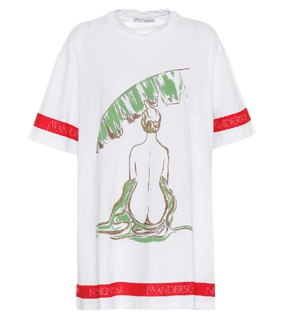 Jw Anderson Printed T-shirt In White