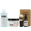 IMPERIAL BARBERSHOP PRODUCTS Imperial Limited Edition Field Shave Kit,IMPLTEDFSK70