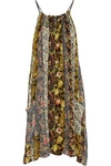 ISABEL MARANT Abilay printed silk-georgette dress,US 1071994536804619