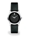 MOVADO Museum Classic Stainless Steel Leather Strap Watch