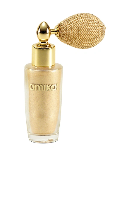 Amika Show Off Gold Dust In Metallic Gold. In N,a