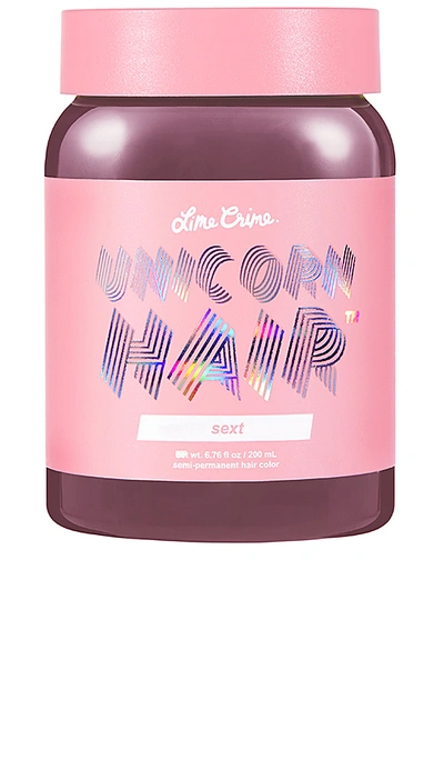 Lime Crime Unicorn Hair Tint Semi-permanent Hair Color, 6.76 oz In Sext