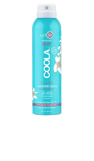 COOLA CLASSIC BODY ORGANIC FRAGRANCE-FREE SUNSCREEN SPRAY SPF 50,COLX-WU6