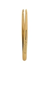 Tweezerman Ultra Precision Series Slant Tweezer In Gold