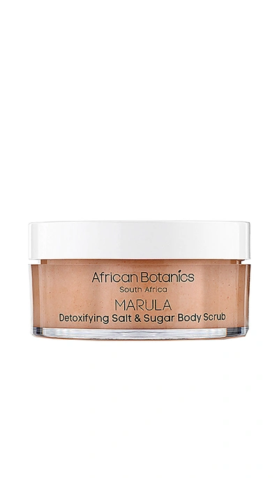 African Botanics Marula Detoxifying Salt & Sugar Body Scrub