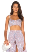Tiare Hawaii Dakota Top In Lavendar