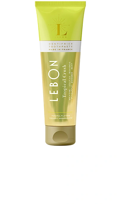 Lebon Tropical Crush Toothpaste In Pineapple & Rooibos & Mint