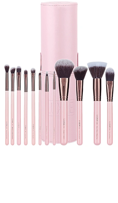 Luxie Rose Gold Brush Set In N,a