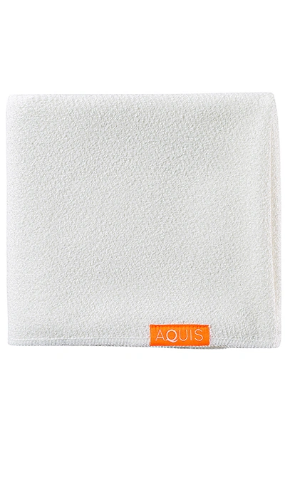 Aquis 干发毛巾 In White