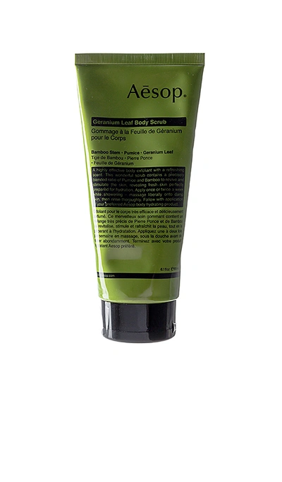 Aesop Geranium Leaf Body Scrub In N,a