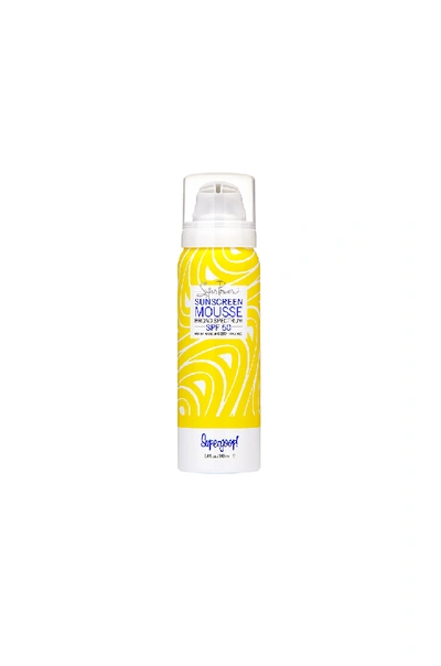 Supergoop Super Power Sunscreen Mousse With Blue Seakale Spf 50 3.4 Fl oz