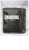 Lapcos 5-pack Daily Charcoal Pore Care Firming Masks In N,a