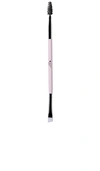 100% PURE 100% PURE DUAL ENDED EYEBROW BRUSH IN PINK.,100R-WU227