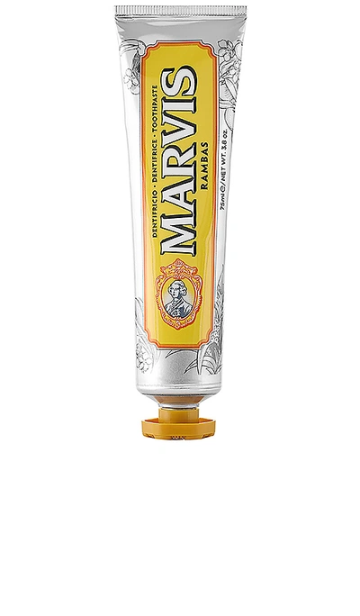 Marvis Rambas Toothpaste 75ml-no Colour In N,a