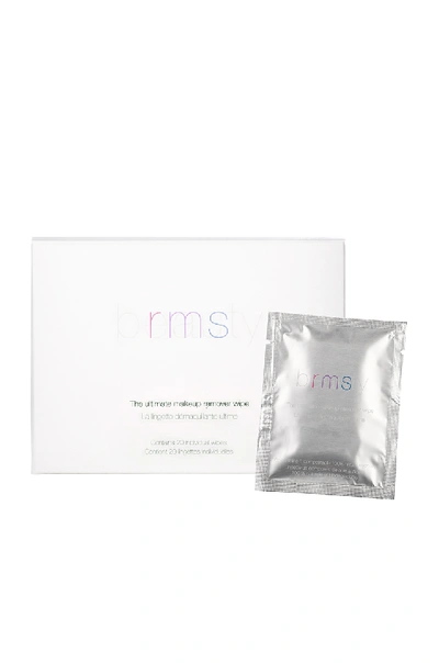 Rms Beauty Ultimate Makeup Remover Wipe X 20 In N,a