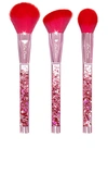 LIME CRIME LIME CRIME HOT STUFF LIQUID GLITTER BRUSH SET IN N/A.,LIMR-WU156