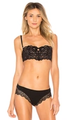 FLEUR DU MAL FLEUR DU MAL CHARLIE LACE BALCONETTE IN BLACK.,FLER-WI124